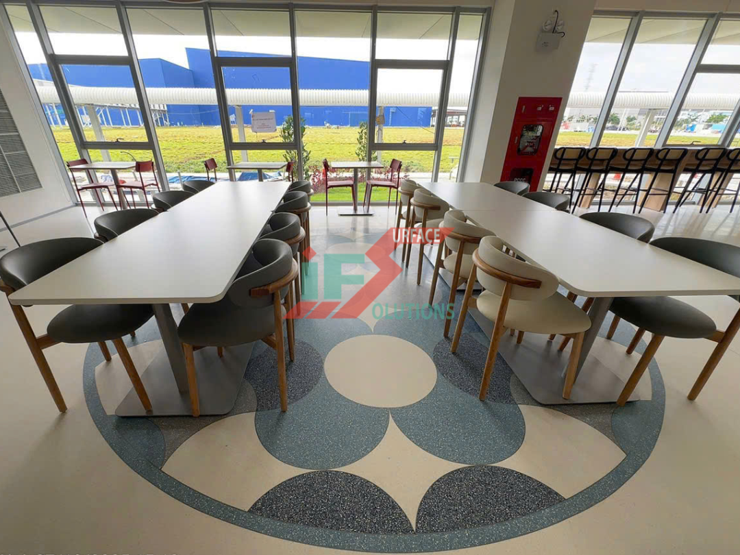 Ảnh post terrazzo truyền thống và terrazzo epoxy 3
